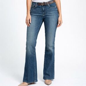 Old Navy Low Waist Bootcut Flare Jeans Women’s 16 Long Y2K Blue Denim